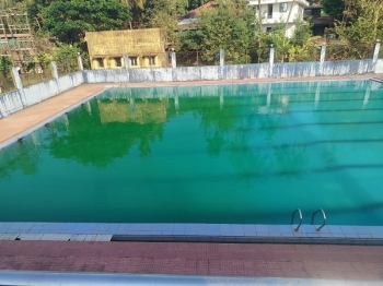 Quepem swimmers upset about poor quality of water at govt pool