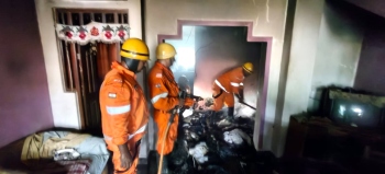 Household items gutted in major fire at Vaddem