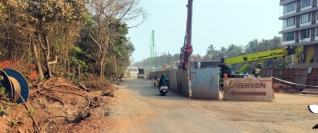 Porvorim flyover: Work on permanent service roads to begin after April 15