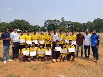 St. Francis Xavier HS Bhatpal win Goa State-Level Handball C'ship