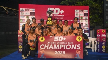 Central Strikers Indore clinch 50 plus Crickokers Big Bash title