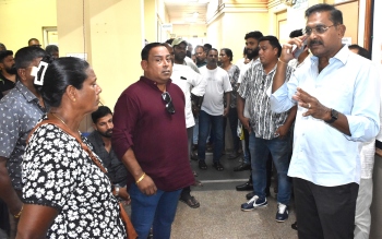 Fishermen storm SGPDA office to protest sopo fees 'extortion'