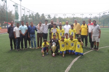 St Joseph's HS Calangute triumphs in Don Bosco inter-school football