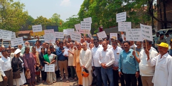 Rally staged in Belagavi to oppose Kalsa-Bhandura water projects