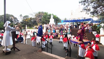 Palm Sunday celebrated at Guardian Angel Church in Curchorem