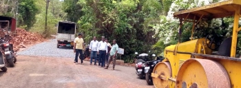 Fresh land controversy sparks tensions in Assagao as villagers halt road work
