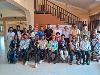 Amrut Naik wins 1st All Goa Chess Championship for visually challenged