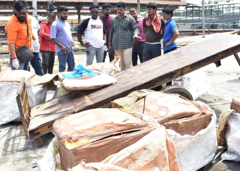 Tension erupts at railway station in Margao over alleged beef shipment