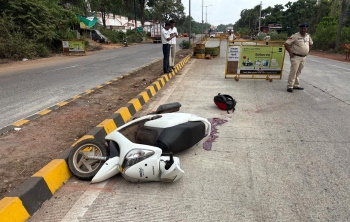 Youth killed in mishap at Patradevi checkpost