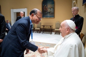 Pope was excited to know that I was a Jesuit from Goa
