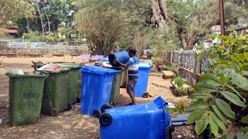 Mapusa civic body turns children's park into temporary garbage site