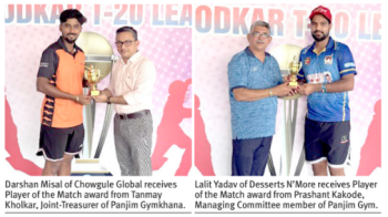 Chowgule Global & Desserts N'More Geno Sports Club enter final