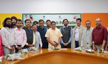 NABARD delegation visits Patanjali to explore rural devpt collaboration