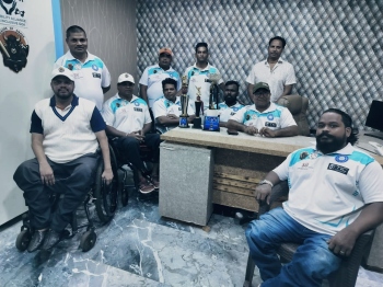 Goa runners-up in wheelchair cricket series