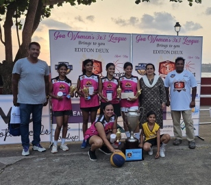 Miramar Queens reign supreme in Goa Women’s 3x3 League finale