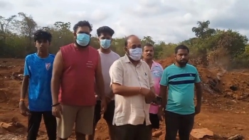 Two held for illegal dumping and burning chemical waste at Kalay