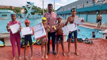 RCC Fatorda swimmers win 11 medals at All Goa swimming competition