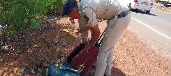 Unattended bag found by roadside in Canacona sparks concern