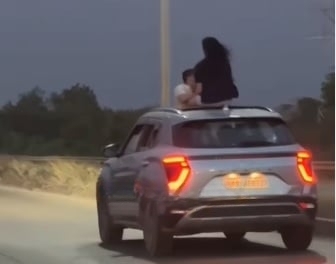 Uttarakhand tourists booked for stunts on moving car