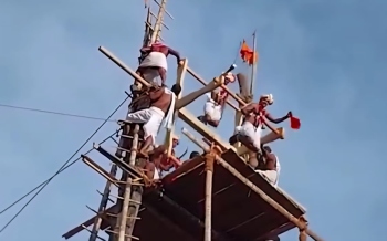 Ghodeachi Zatra, once in 3 yrs ritual held at Poinguinim