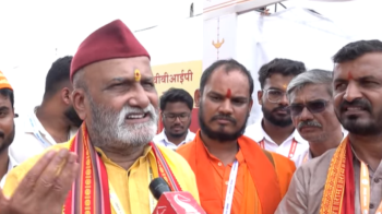 Sri Ram Sene founder Pramod Muthalik makes first public appearance in Goa after ban lifted