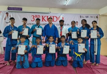 Goa Kudo team shines at 3rd National Championship Cup 2025 in Pune