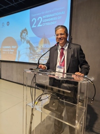 Dr Pinto chairs scientific sessions in Italy