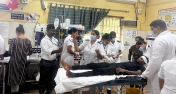 Canacona CHC holds ‘Disaster Mock Drill’ on train accident