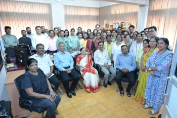 DIP bids farewell to senior staff member