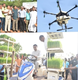 CM launches kharif season with 4,000-hectare mechanisation target