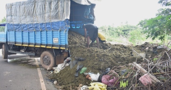 Uproar over rotten Fatorda stadium grass dumped in open area
