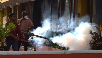 Fogging operations in Margao to prevent vector-borne diseases