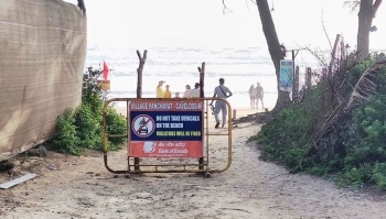 Entry of vehicles to Mobor beach banned