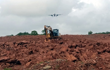 Dabolim funnel zone construction raises safety and legal alarms