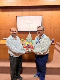 Usgaonkar completes PhD in green machining with cashew oil at 56
