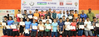 Wazir, Shaina among winners as nat sub-jr badminton concludes