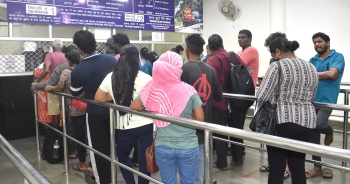 Midnight scramble for tickets to Vailankanni pilgrimage