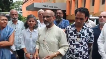 Kala Rakhonn Maand intensifies fight to save Kala Academy; demands structural audit of recently completed repairs