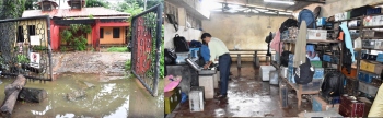 Leaky roofs, waterlogging plague KTC restroom, raise health risks
