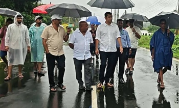 Inundated again: Locals, MLAs slam poor roadwork in Paroda