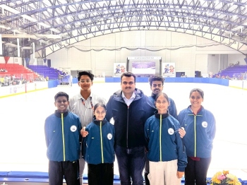 Goa makes ice-cold history at National Ice Skating Championship 2025