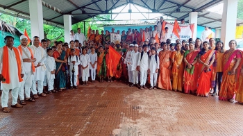 Padh Yatra organised in Mayem on Aashadi Ekadashi