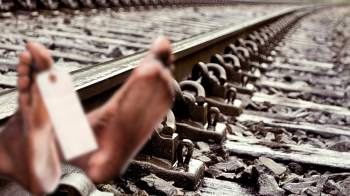 Jharkhand youth walking on tracks with earphones fatally hit by train near Sancoale
