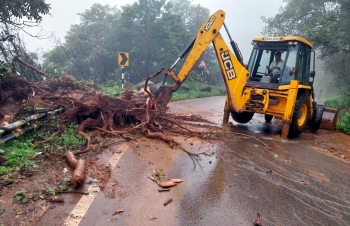 Goa“Belagavi traffic hit by Chorla Ghat landslide