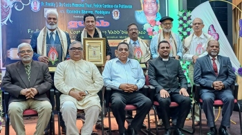 No script is natural for any language, says Fr FerrÃ£o at Gulab Awards