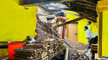 MLA to rebuild partially damaged house in Parsem