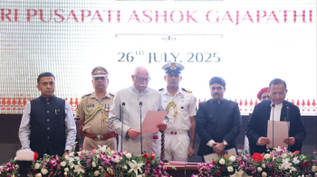 Pusapati Ashok Gajapathi Raju sworn in as new Governor of Goa