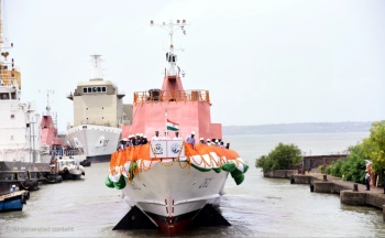 GSL launches 6th Fast Patrol Vessel for ICG