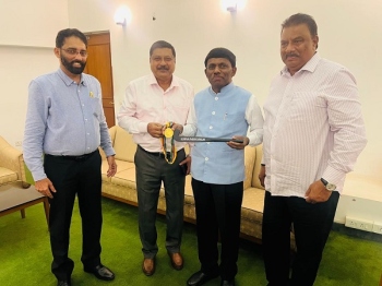 Hockey Olympians meet Chief Secy, Speaker to discuss grassroot initiatives