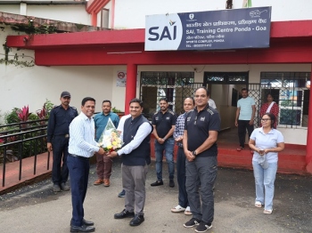 State-SAI teamwork in focus during Ajay Gaude’s SAI Ponda visit